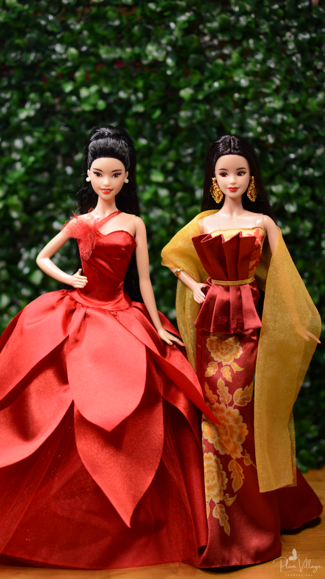Doll Review - Barbie Signature Lunar New Year 2026 And Barbie Signature Holiday 2022 - Plum Village Productions